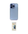 ieg™ iPhone 14 Pro Max Kılıf Siluet Minimal Özel Seri - Siyah 6D Mat Seramik Hayalet Nano Ekran Koruyucu