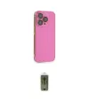 ieg™ iPhone 14 Pro Max Kılıf Siluet Minimal Özel Seri - Siyah Joko Magic 5D Hayalet Cam