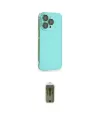 ieg™ iPhone 14 Pro Max Kılıf Siluet Minimal Özel Seri - Siyah Joko Magic 5D Hayalet Cam