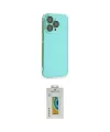 ieg™ iPhone 14 Pro Max Kılıf Siluet Minimal Özel Seri - Siyah Polymer Nano Ekran Koruyucu