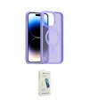 ieg™ iPhone 14 Pro Max Kılıf Siluet Minimal Prime - Şeffaf Pasifik Cam Ekran Koruyucu