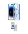ieg™ iPhone 14 Pro Max Kılıf Siluet Minimal Prime - Şeffaf Royal Nano Ekran Koruyucu