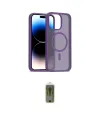 ieg™ iPhone 14 Pro Max Kılıf Siluet Minimal Prime - Siyah Joko Magic 5D Hayalet Cam