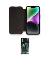 ieg™ iPhone 14 Pro Max Kılıf Siluet Minimal Serisi - Şeffaf 360 Full Body Arka Koruyucu