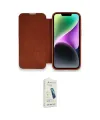 ieg™ iPhone 14 Pro Max Kılıf Siluet Minimal Serisi - Şeffaf Pasifik Cam Ekran Koruyucu