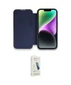 ieg™ iPhone 14 Pro Max Kılıf Siluet Minimal Serisi - Şeffaf Pasifik Cam Ekran Koruyucu