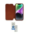 ieg™ iPhone 14 Pro Max Kılıf Siluet Minimal Serisi - Şeffaf Royal Nano Ekran Koruyucu
