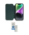ieg™ iPhone 14 Pro Max Kılıf Siluet Minimal Serisi - Şeffaf Royal Nano Ekran Koruyucu