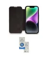 ieg™ iPhone 14 Pro Max Kılıf Siluet Minimal Serisi - Şeffaf Royal Nano Ekran Koruyucu