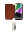 ieg™ iPhone 14 Pro Max Kılıf Siluet Minimal Serisi - Siyah 6D Mat Seramik Hayalet Nano Ekran Koruyucu