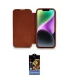 ieg™ iPhone 14 Pro Max Kılıf Siluet Minimal Serisi - Siyah Buffer Hayalet Cam Ekran Koruyucu