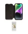 ieg™ iPhone 14 Pro Max Kılıf Siluet Minimal Serisi - Siyah Mat Seramik Nano Ekran Koruyucu