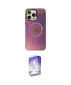 ieg™ iPhone 14 Pro Max Kılıf Siluet Modern Koleksiyonu - Siyah Bilvis 5in1 3D Magic Cam Ekran Koruyucu