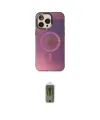 ieg™ iPhone 14 Pro Max Kılıf Siluet Modern Koleksiyonu - Siyah Joko Magic 5D Hayalet Cam