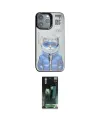 ieg™ iPhone 14 Pro Max Kılıf Siluet Modern Özel Seri - Şeffaf 360 Full Body Arka Koruyucu