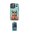 ieg™ iPhone 14 Pro Max Kılıf Siluet Modern Özel Seri - Siyah 18D Cam Ekran Koruyucu