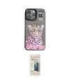 ieg™ iPhone 14 Pro Max Kılıf Siluet Modern Özel Seri - Siyah 6D Mat Seramik Hayalet Nano Ekran Koruyucu