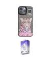 ieg™ iPhone 14 Pro Max Kılıf Siluet Modern Özel Seri - Siyah Bilvis 5in1 3D Magic Cam Ekran Koruyucu