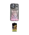 ieg™ iPhone 14 Pro Max Kılıf Siluet Modern Özel Seri - Siyah Buffer Cam Ekran Koruyucu