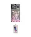ieg™ iPhone 14 Pro Max Kılıf Siluet Modern Özel Seri - Siyah Joko 5D Cam
