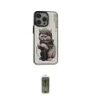ieg™ iPhone 14 Pro Max Kılıf Siluet Modern Özel Seri - Siyah Joko Magic 5D Hayalet Cam