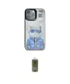 ieg™ iPhone 14 Pro Max Kılıf Siluet Modern Özel Seri - Siyah Joko Magic 5D Hayalet Cam