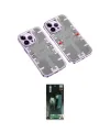 ieg™ iPhone 14 Pro Max Kılıf Ufuk Doku Prime - Şeffaf 360 Full Body Arka Koruyucu