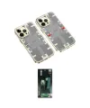ieg™ iPhone 14 Pro Max Kılıf Ufuk Doku Prime - Şeffaf 360 Full Body Arka Koruyucu