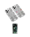ieg™ iPhone 14 Pro Max Kılıf Ufuk Doku Prime - Şeffaf 360 Full Body Arka Koruyucu