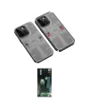 ieg™ iPhone 14 Pro Max Kılıf Ufuk Doku Prime - Şeffaf 360 Full Body Arka Koruyucu