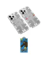 ieg™ iPhone 14 Pro Max Kılıf Ufuk Doku Prime - Siyah 18D Cam Ekran Koruyucu