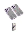 ieg™ iPhone 14 Pro Max Kılıf Ufuk Doku Prime - Siyah Bilvis 3D Mat Cam Ekran Koruyucu