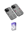 ieg™ iPhone 14 Pro Max Kılıf Ufuk Doku Prime - Siyah Bilvis 5in1 3D Magic Cam Ekran Koruyucu