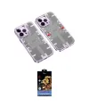 ieg™ iPhone 14 Pro Max Kılıf Ufuk Doku Prime - Siyah Buffer Hayalet Cam Ekran Koruyucu