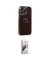 ieg™ iPhone 14 Pro Max Kılıf Ufuk Form Prime - Siyah Bilvis 3D Mat Cam Ekran Koruyucu