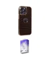 ieg™ iPhone 14 Pro Max Kılıf Ufuk Form Prime - Siyah Bilvis 5in1 3D Magic Cam Ekran Koruyucu