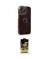 ieg™ iPhone 14 Pro Max Kılıf Ufuk Form Prime - Siyah Buffer Cam Ekran Koruyucu