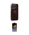ieg™ iPhone 14 Pro Max Kılıf Ufuk Form Prime - Siyah Buffer Hayalet Cam Ekran Koruyucu
