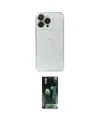ieg™ iPhone 14 Pro Max Kılıf Ufuk Minimal Özel Seri - Şeffaf 360 Full Body Arka Koruyucu