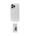 ieg™ iPhone 14 Pro Max Kılıf Ufuk Minimal Özel Seri - Siyah 6D Mat Seramik Hayalet Nano Ekran Koruyucu