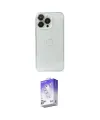 ieg™ iPhone 14 Pro Max Kılıf Ufuk Minimal Özel Seri - Siyah Bilvis 5in1 3D Magic Cam Ekran Koruyucu