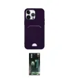 ieg™ iPhone 14 Pro Max Kılıf Vadi Çizgi Prime - Şeffaf 360 Full Body Arka Koruyucu