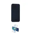 ieg™ iPhone 14 Pro Max Kılıf Vadi Çizgi Prime - Siyah 3D Antistatik Cam Ekran Koruyucu