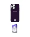 ieg™ iPhone 14 Pro Max Kılıf Vadi Çizgi Prime - Siyah Bilvis 5in1 3D Magic Cam Ekran Koruyucu