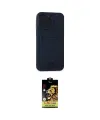 ieg™ iPhone 14 Pro Max Kılıf Vadi Çizgi Prime - Siyah Buffer Cam Ekran Koruyucu