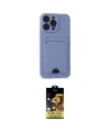 ieg™ iPhone 14 Pro Max Kılıf Vadi Çizgi Prime - Siyah Buffer Cam Ekran Koruyucu