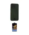 ieg™ iPhone 14 Pro Max Kılıf Vadi Çizgi Prime - Siyah Buffer Hayalet Cam Ekran Koruyucu