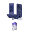 ieg™ iPhone 14 Pro Max Kılıf Vadi Form Prime - Siyah Bilvis 5in1 3D Magic Cam Ekran Koruyucu