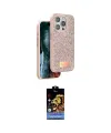 ieg™ iPhone 14 Pro Max Kılıf Vadi Klasik Serisi - Siyah Buffer Hayalet Cam Ekran Koruyucu
