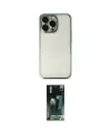 ieg™ iPhone 14 Pro Max Kılıf Vadi Minimal - Şeffaf 360 Full Body Arka Koruyucu